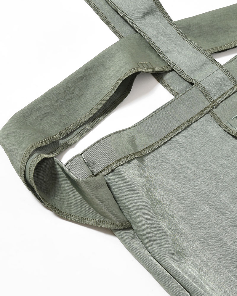 MARY INSIDE OUT TOTE - L / CERATO BRIGHT - 26Q1 -OLIVE-