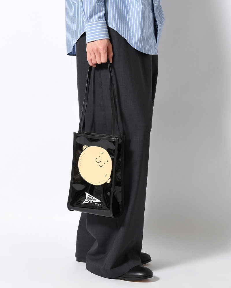 MICHELLE OUTPOCKET ONEMILE TOTE / HYOMA -BLACK-