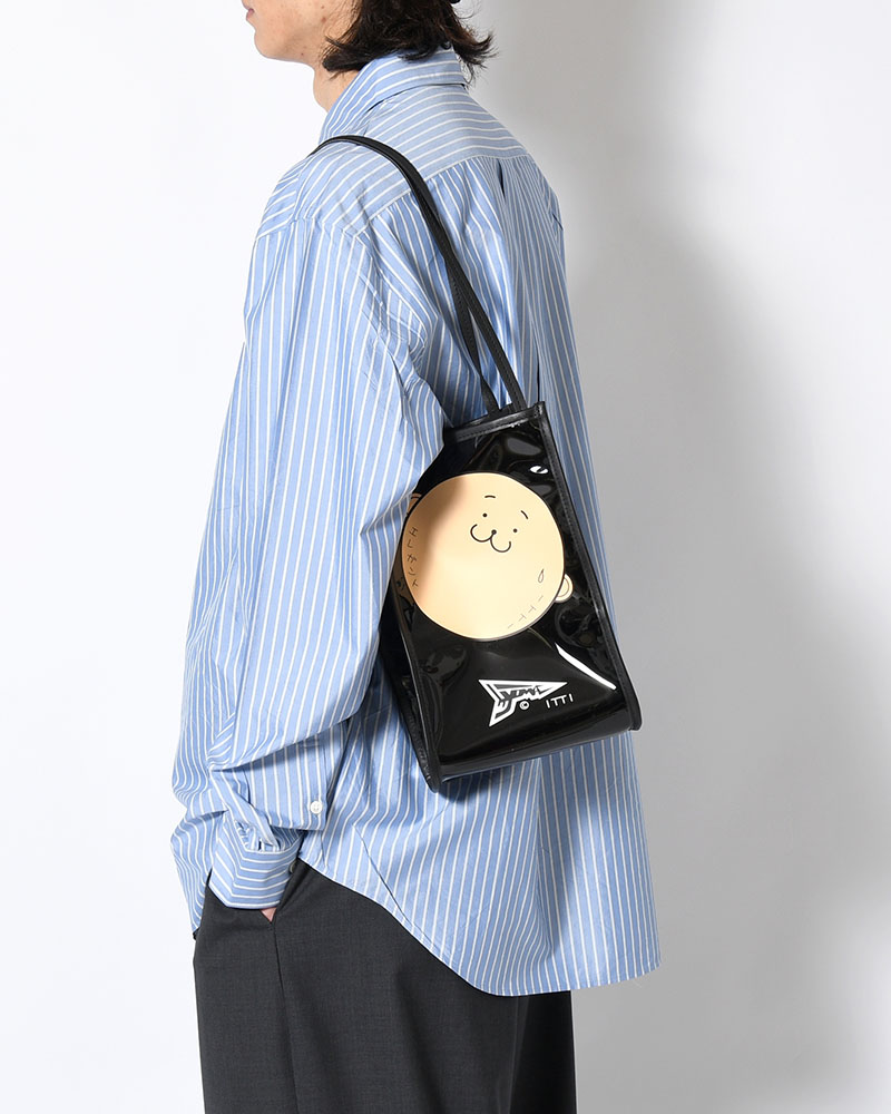 MICHELLE OUTPOCKET ONEMILE TOTE / HYOMA -BLACK-