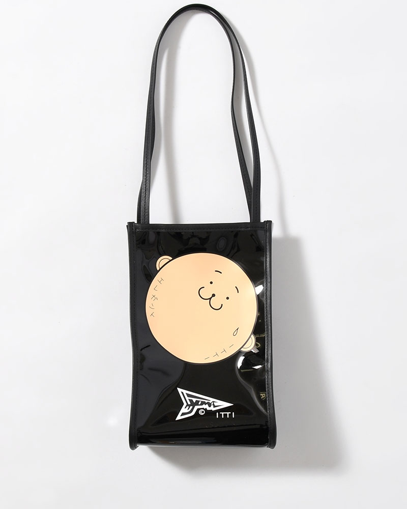 MICHELLE OUTPOCKET ONEMILE TOTE / HYOMA -BLACK-