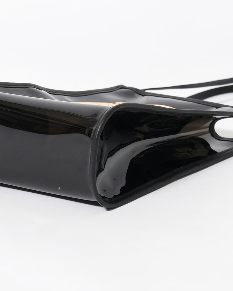 MICHELLE OUTPOCKET ONEMILE TOTE / HYOMA -BLACK-