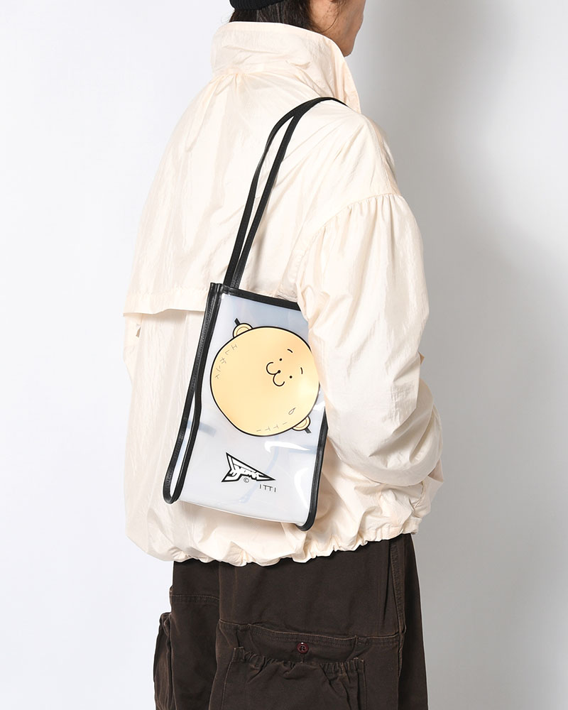 MICHELLE OUTPOCKET ONEMILE TOTE / HYOMA -WHITE-