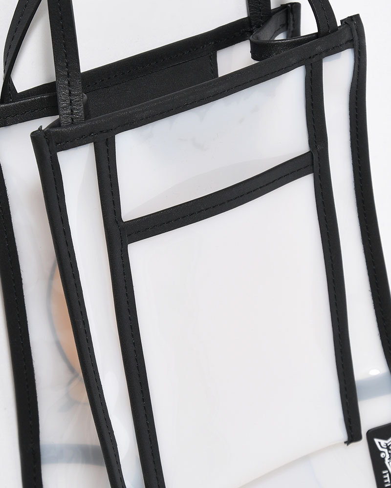 MICHELLE OUTPOCKET ONEMILE TOTE / HYOMA -WHITE-