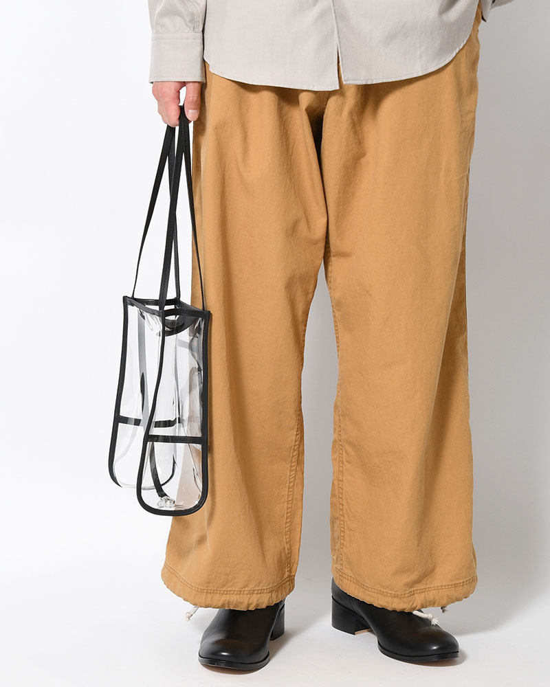 MICHELLE OUTPOCKET ONEMILE TOTE / RL.PVC -CLEAR-