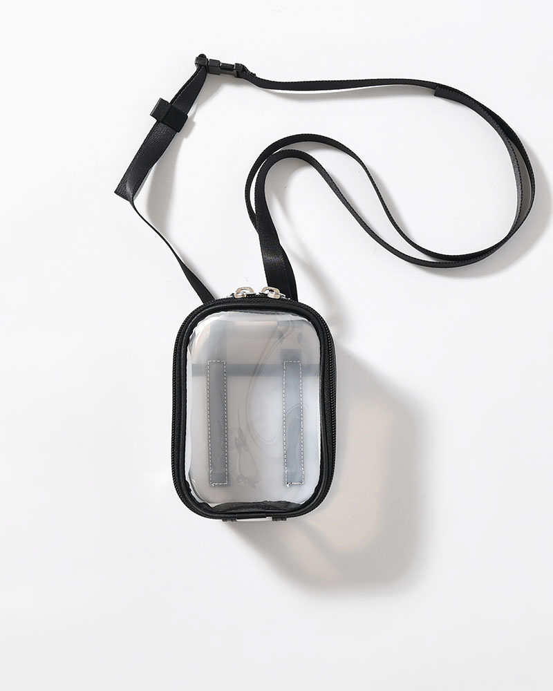 MICHELLE COLLECTION POUCH / RL.PVC -WHITE-
