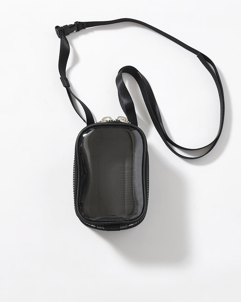 MICHELLE COLLECTION POUCH / CERATO BRIGHT H -BLACK-