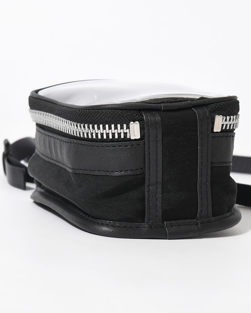 MICHELLE COLLECTION POUCH / CERATO BRIGHT H -BLACK-
