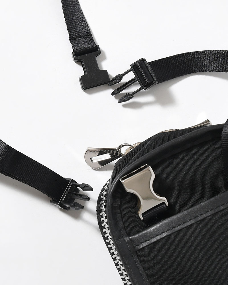 MICHELLE COLLECTION POUCH / CERATO BRIGHT H -BLACK-