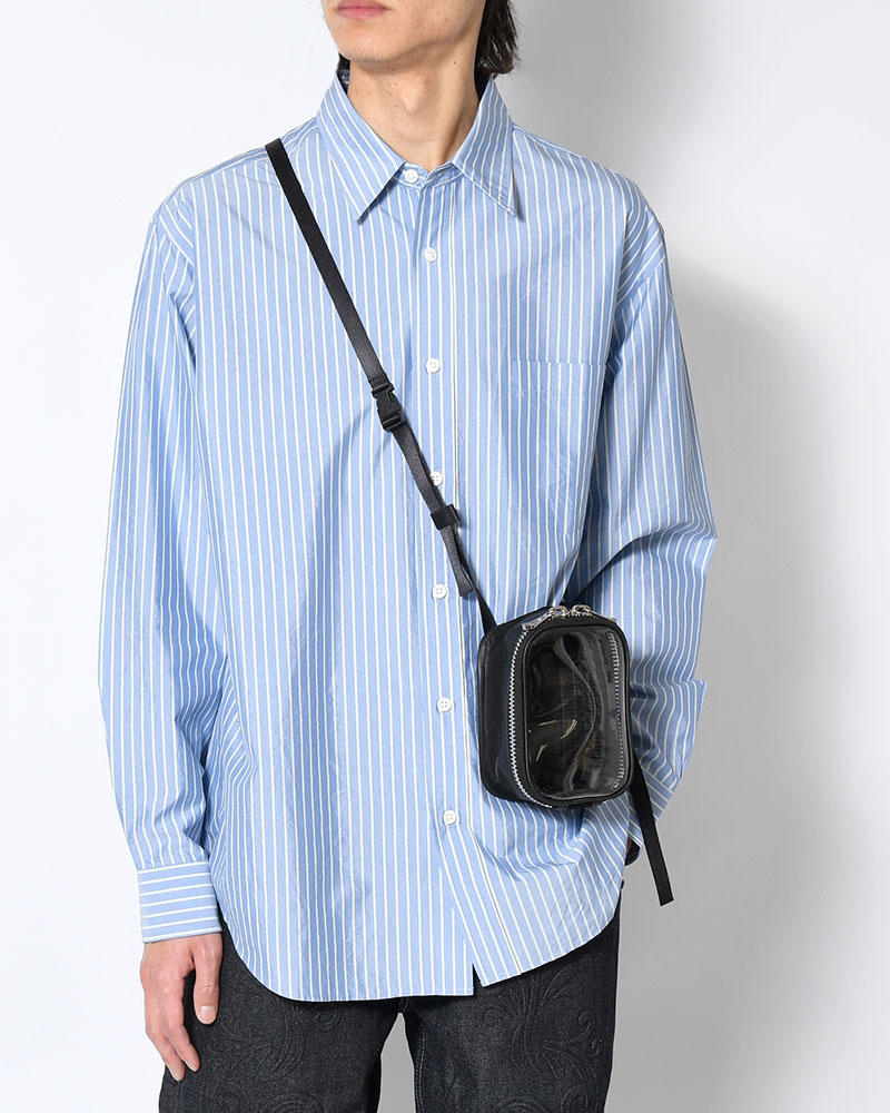 MICHELLE COLLECTION POUCH / CERATO BRIGHT H -BLACK-