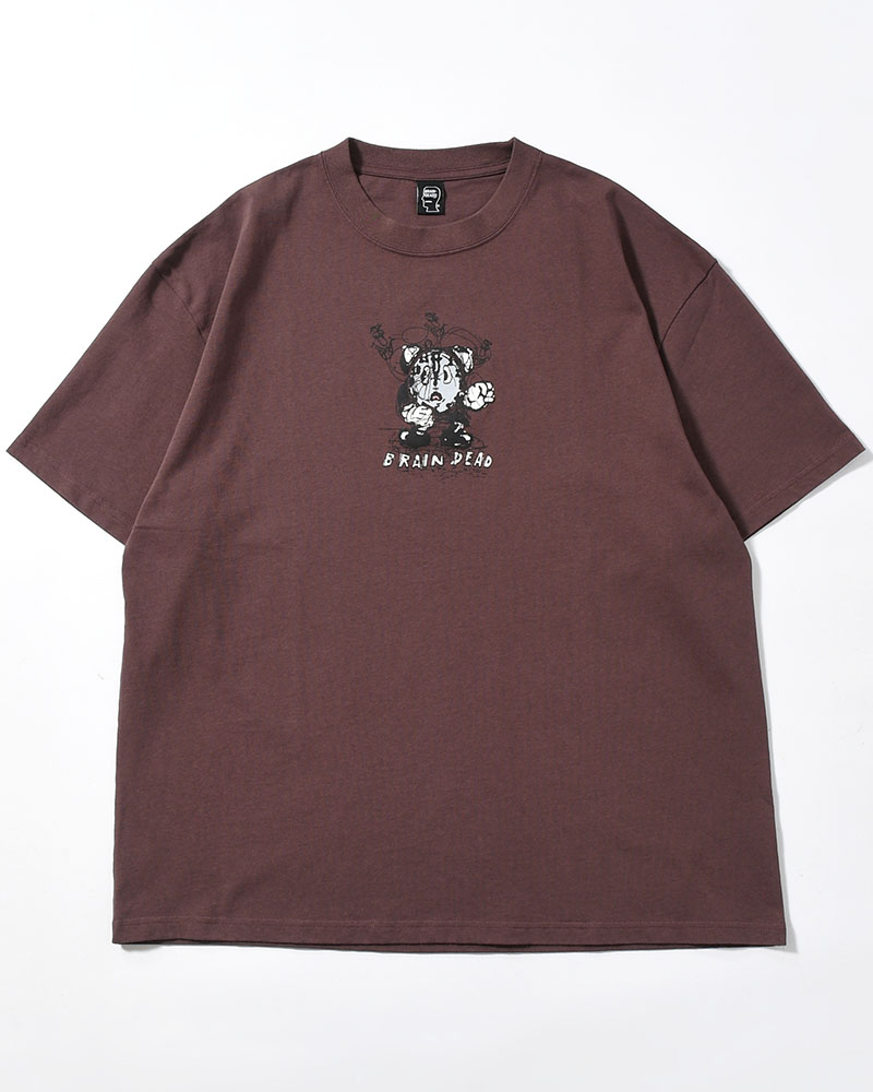 TIME IS NIGHT T-SHIRT -BERRY-