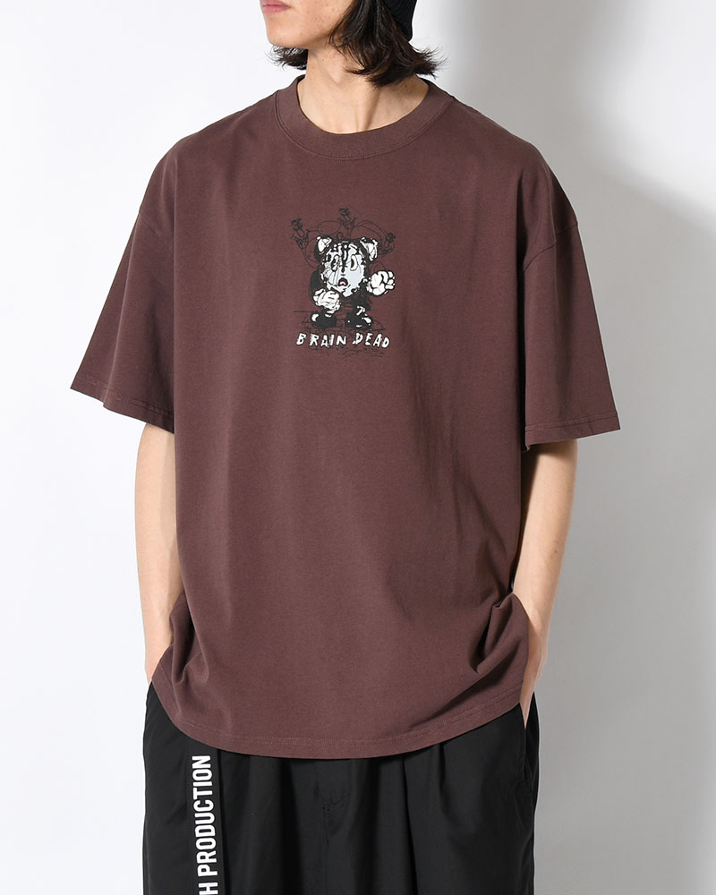 TIME IS NIGHT T-SHIRT -BERRY-