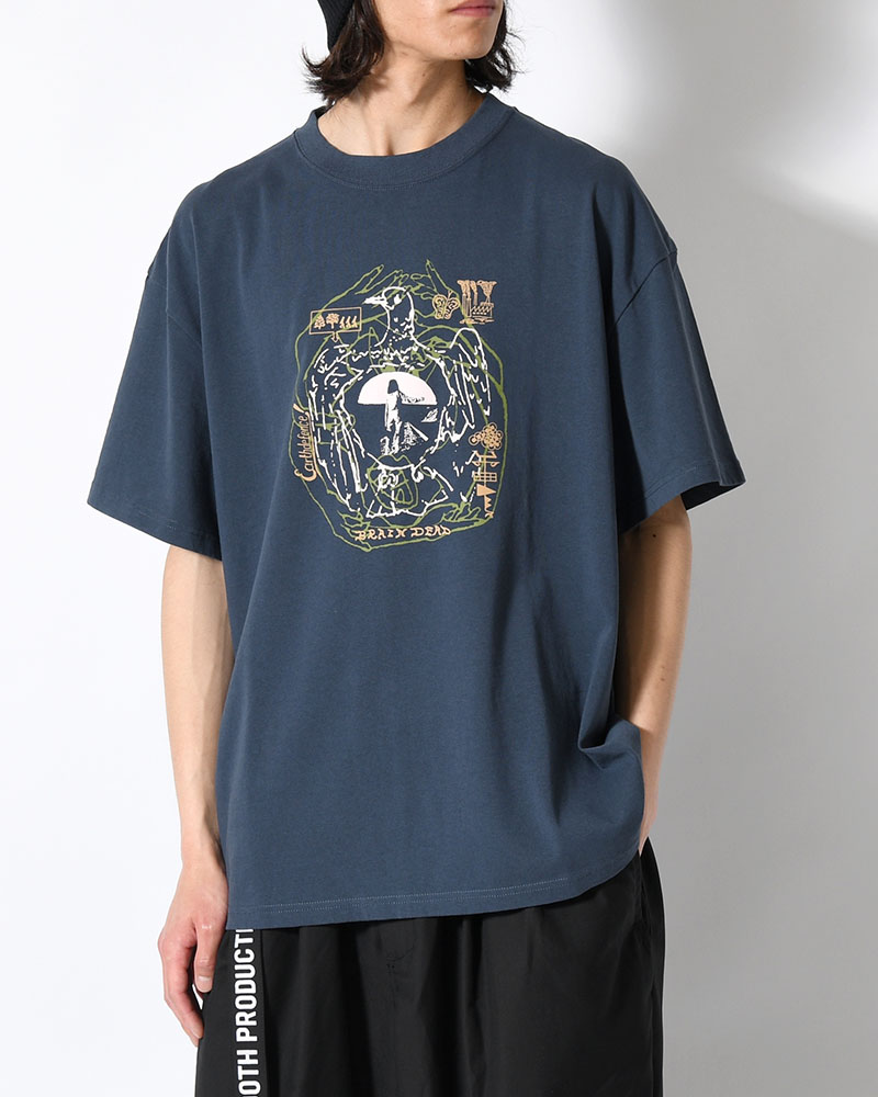 EARTH DEFENSE T-SHIRT -NAVY-
