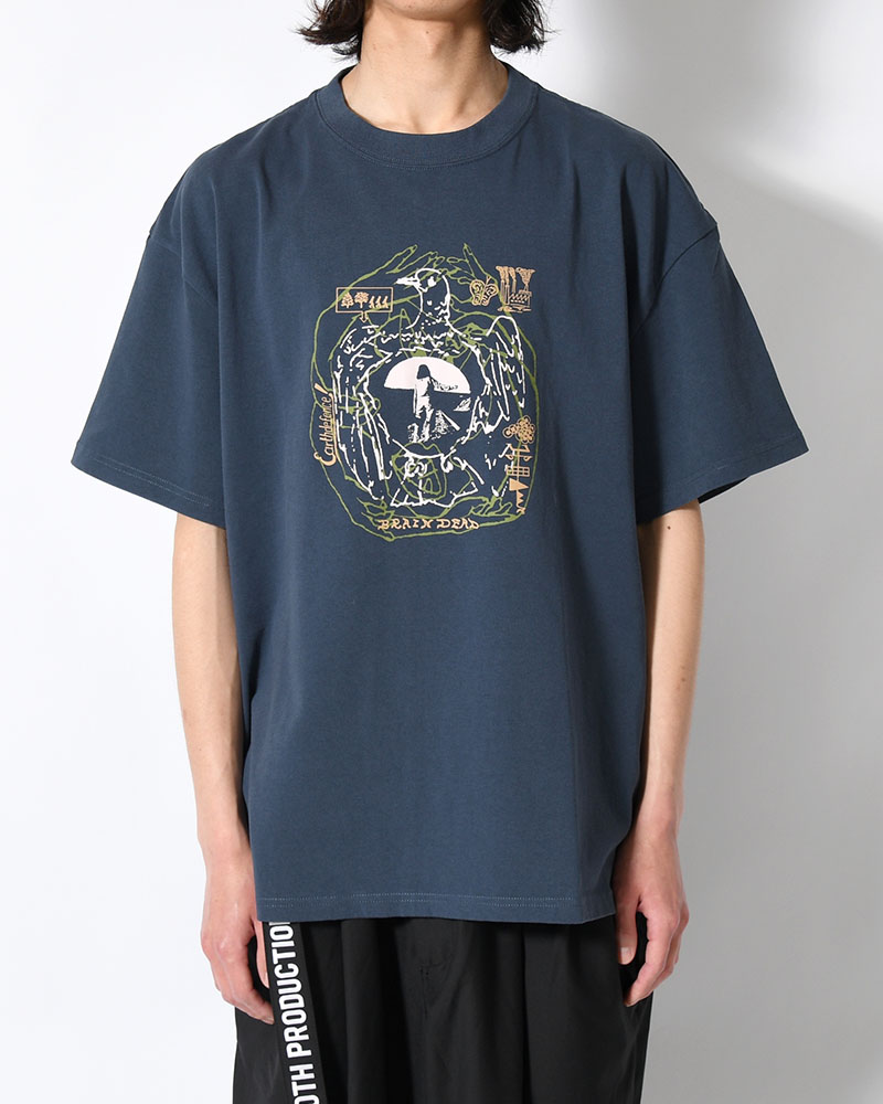 EARTH DEFENSE T-SHIRT -NAVY-