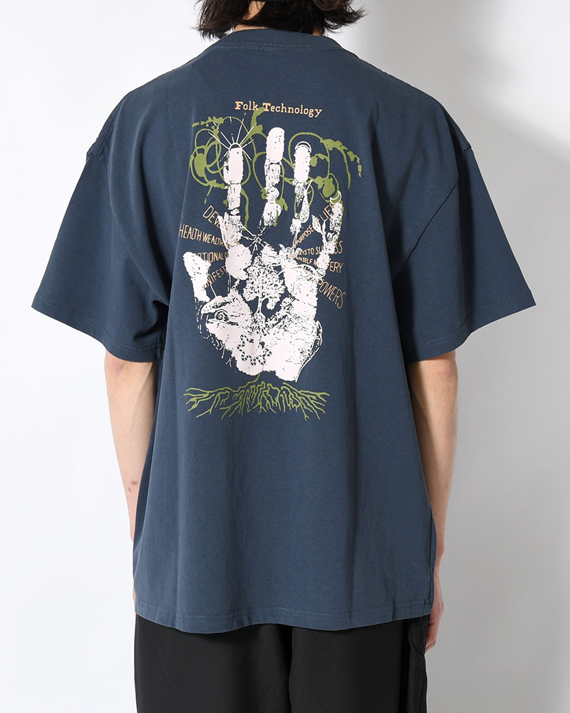 EARTH DEFENSE T-SHIRT -NAVY-