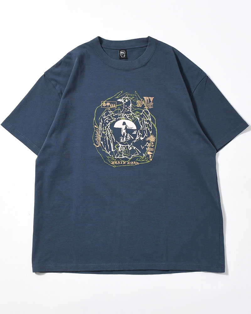 EARTH DEFENSE T-SHIRT -NAVY-