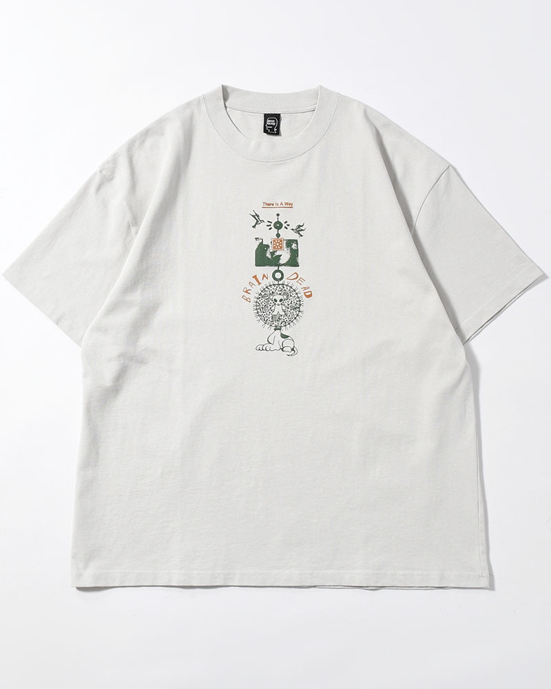THERE IS A WAY T-SHIRT -GREY-