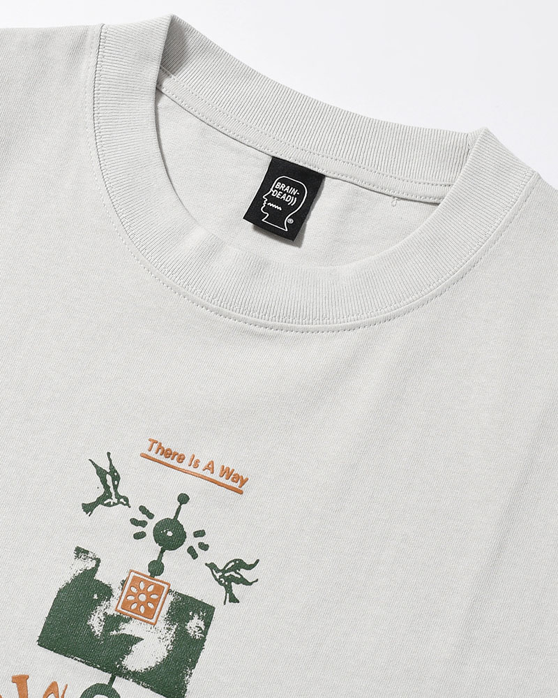 THERE IS A WAY T-SHIRT -GREY-