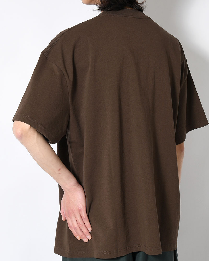 YING YANG RUN T-SHIRT -BROWN-