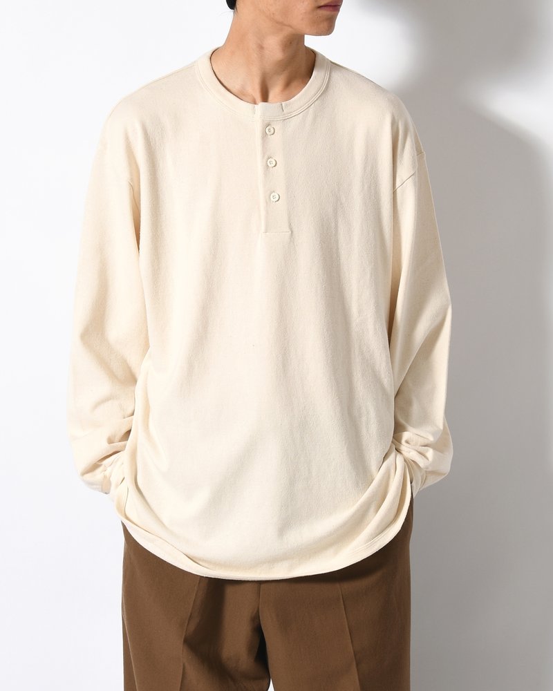 Co/Silk Nep Baseball Henry -Ivory-