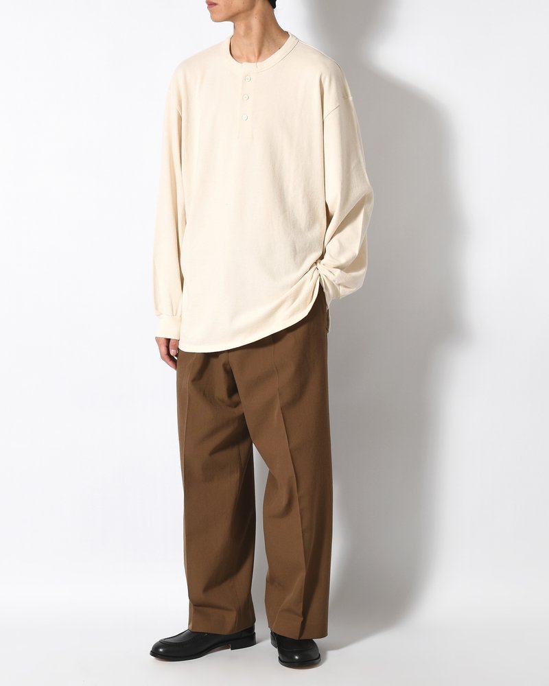 Co/Silk Nep Baseball Henry -Ivory-