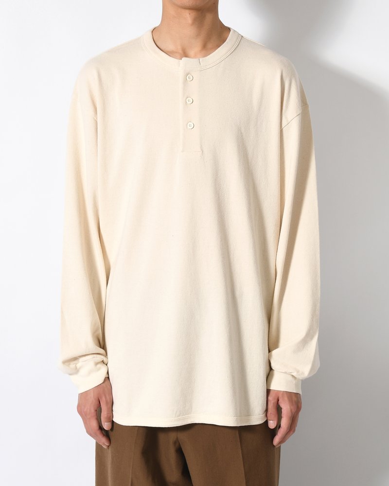 Co/Silk Nep Baseball Henry -Ivory-