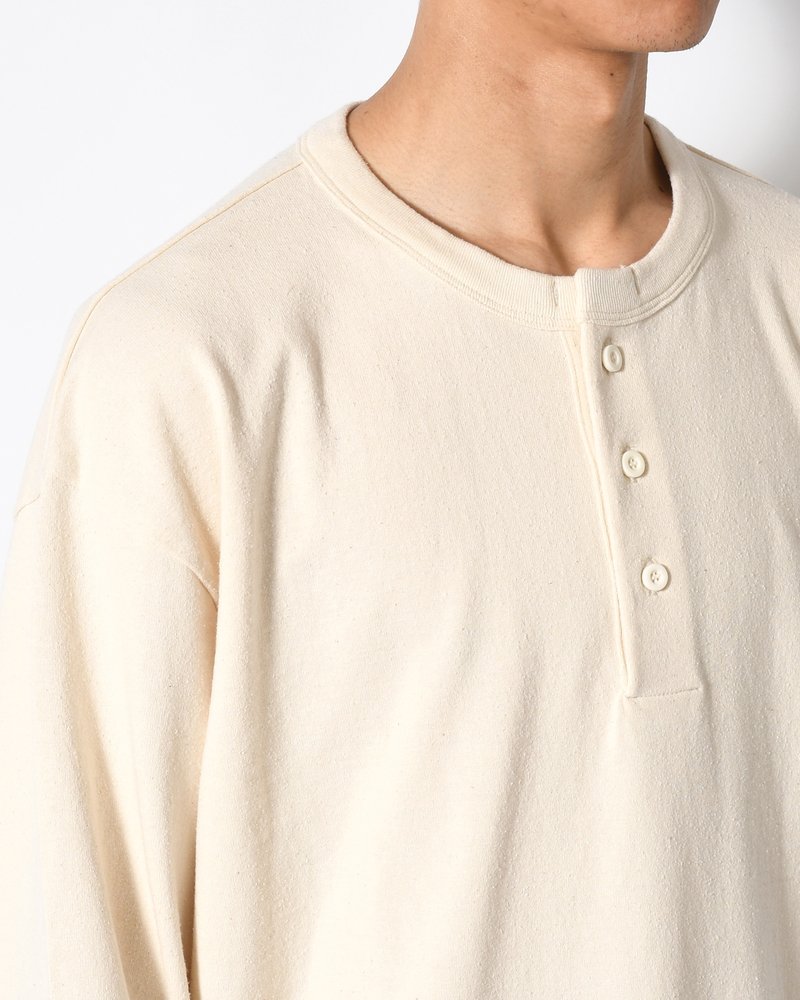 Co/Silk Nep Baseball Henry -Ivory-
