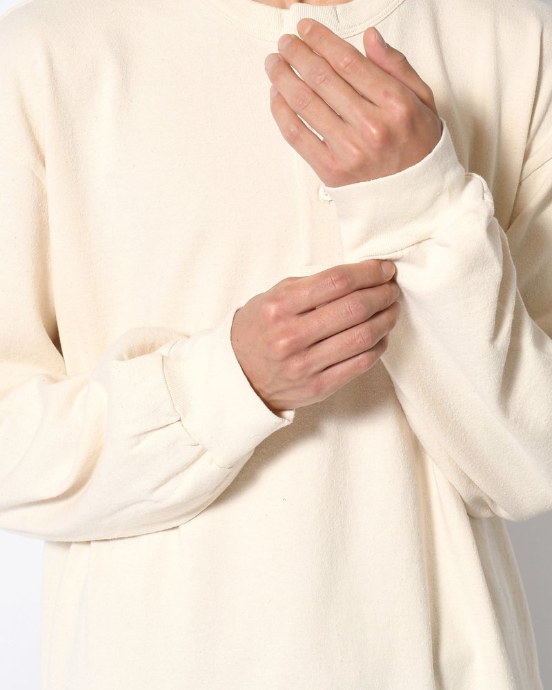 Co/Silk Nep Baseball Henry -Ivory-