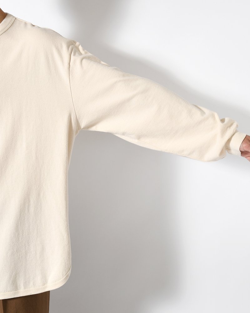 Co/Silk Nep Baseball Henry -Ivory-
