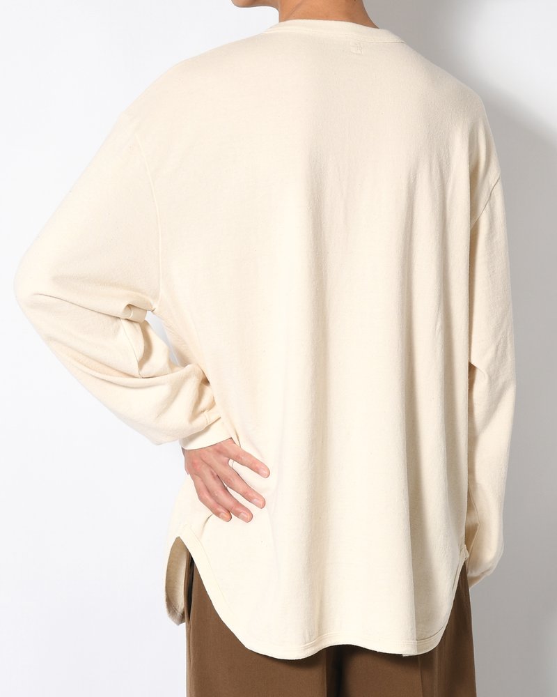 Co/Silk Nep Baseball Henry -Ivory-