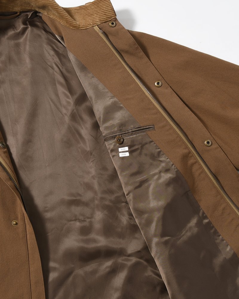 Wool Gabardine Rider's Jacket -KhakiBeige-