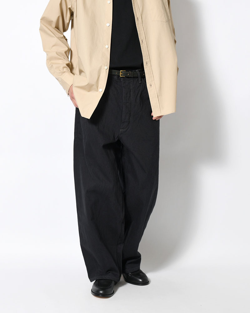 12.9oz Denim Bias Pants -SulfurBlack-