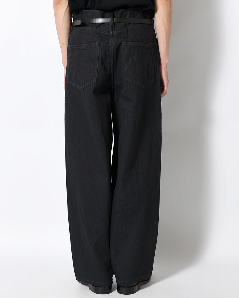 12.9oz Denim Bias Pants -SulfurBlack-