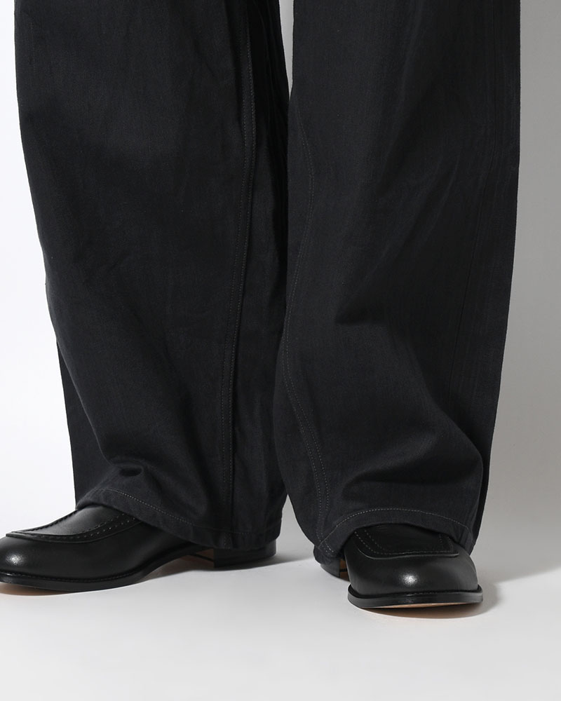 12.9oz Denim Bias Pants -SulfurBlack-