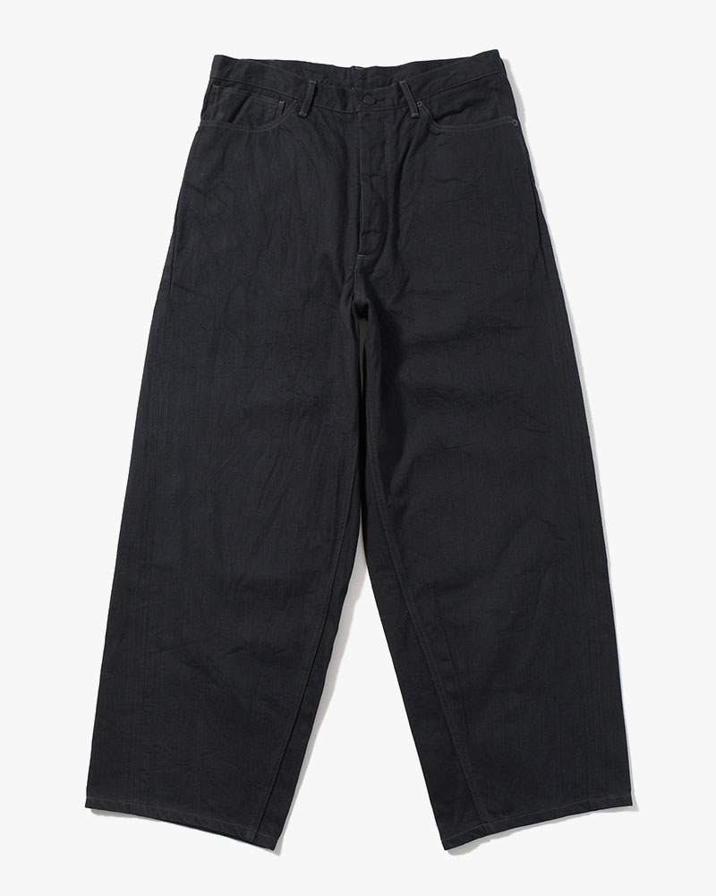 12.9oz Denim Bias Pants -SulfurBlack-