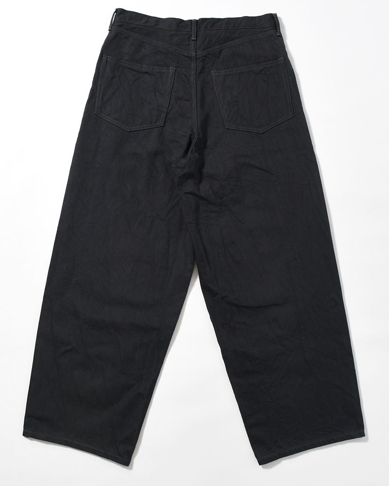 12.9oz Denim Bias Pants -SulfurBlack-