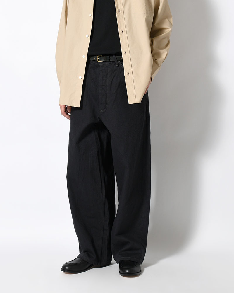 12.9oz Denim Bias Pants -SulfurBlack-