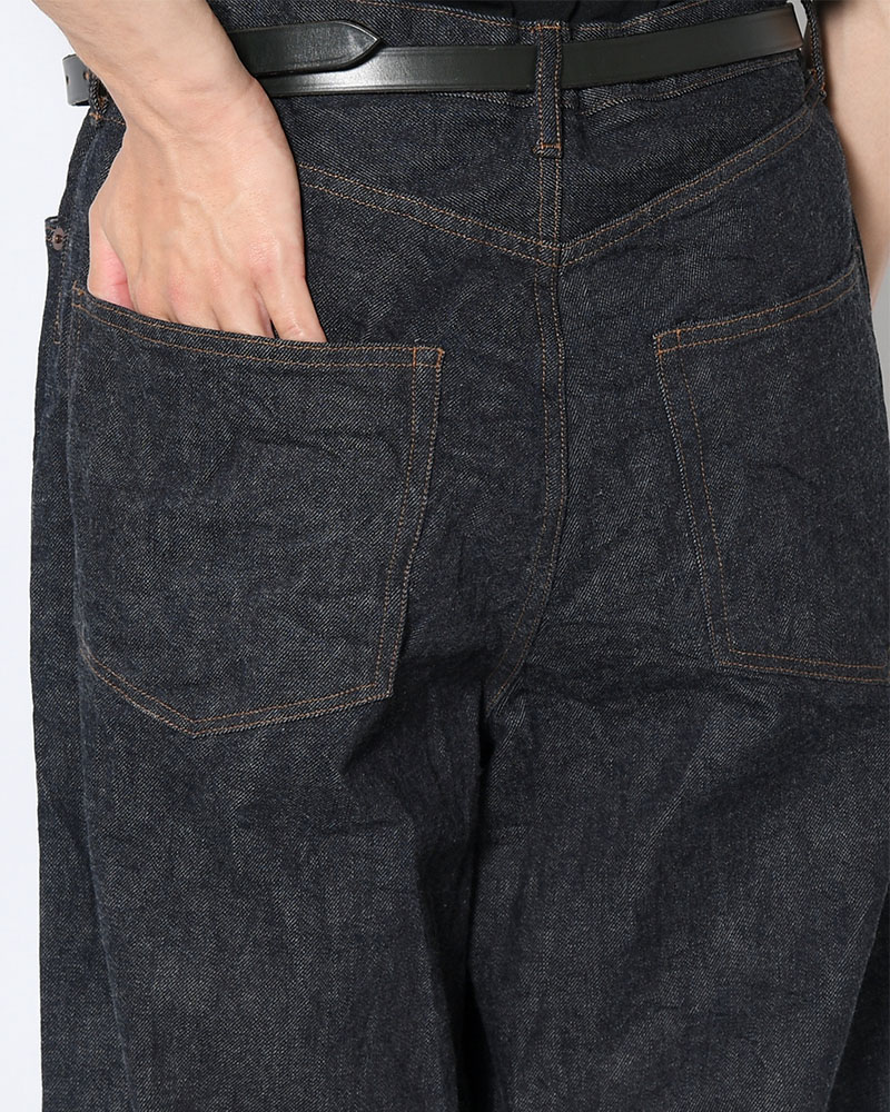 12.9oz Denim Bias Pants -Indigo-