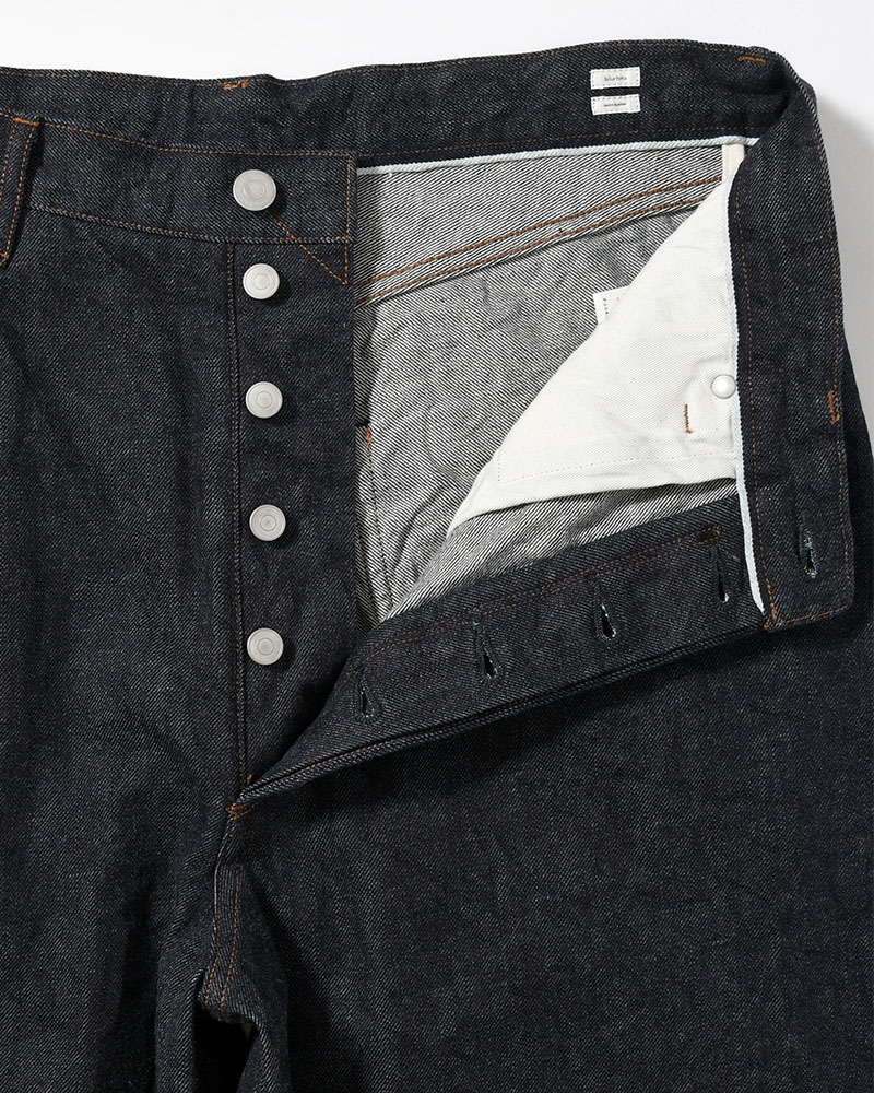 12.9oz Denim Bias Pants -Indigo-