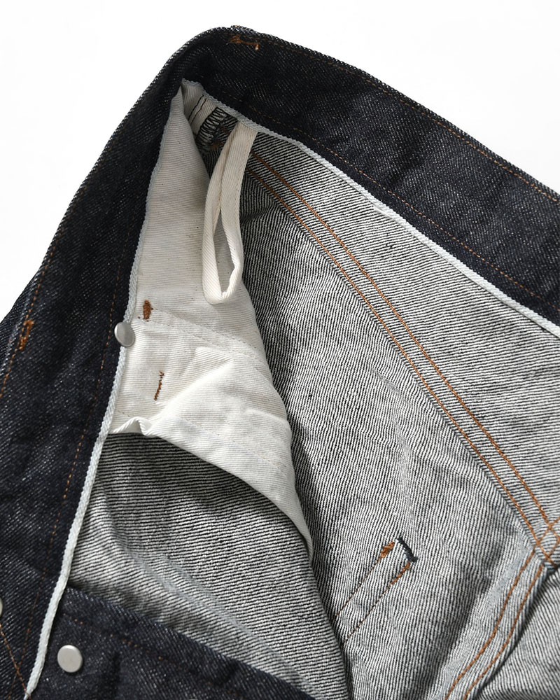 12.9oz Denim Bias Pants -Indigo-