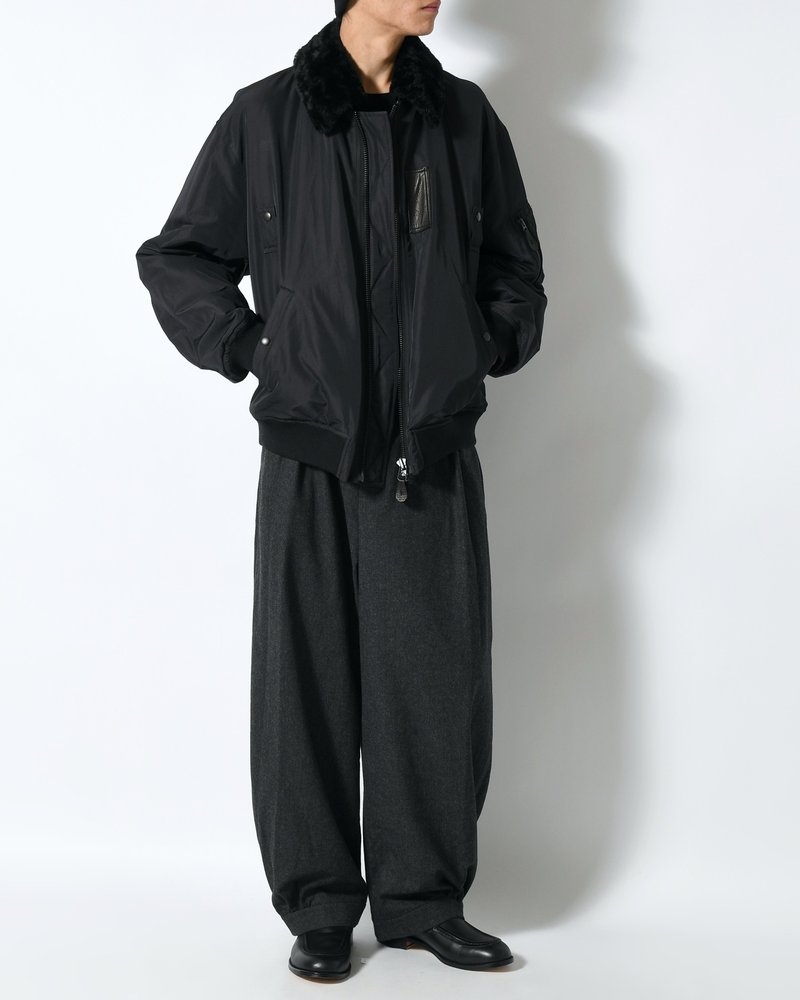 Poly-Silk Twill Modified MA1 -Black-