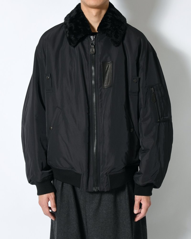 Poly-Silk Twill Modified MA1 -Black-