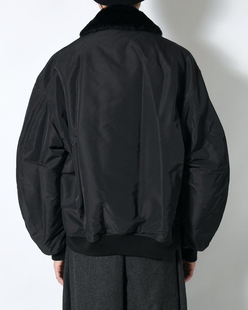 Poly-Silk Twill Modified MA1 -Black-