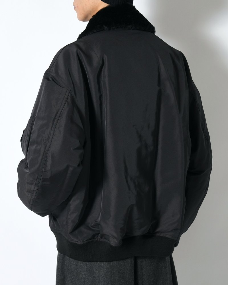 Poly-Silk Twill Modified MA1 -Black-