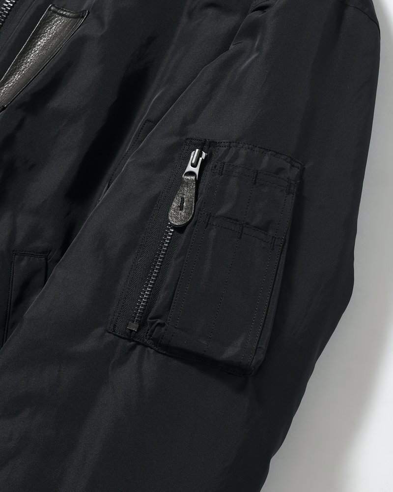 Poly-Silk Twill Modified MA1 -Black-