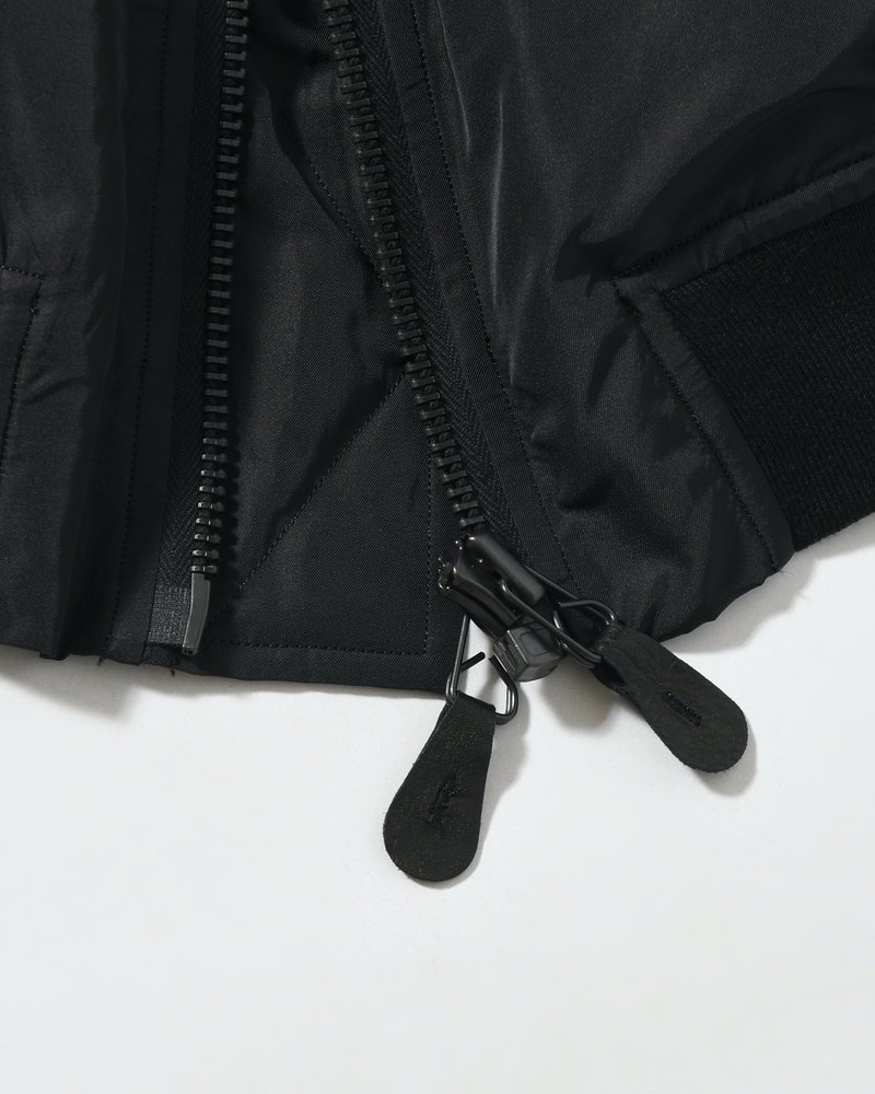 Poly-Silk Twill Modified MA1 -Black-