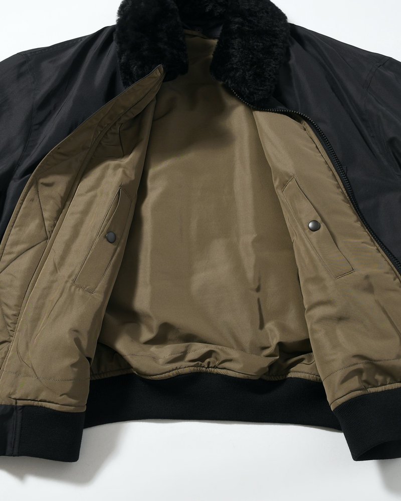 Poly-Silk Twill Modified MA1 -Black-