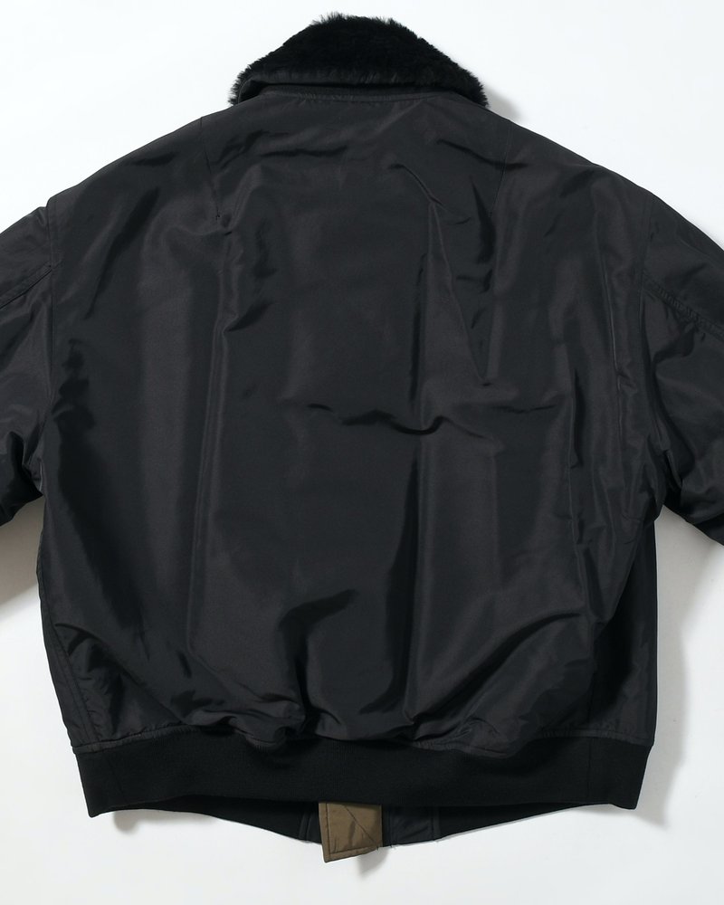 Poly-Silk Twill Modified MA1 -Black-