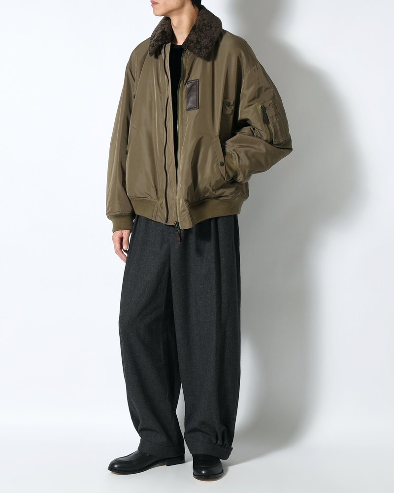 Poly-Silk Twill Modified MA1 -Khaki-