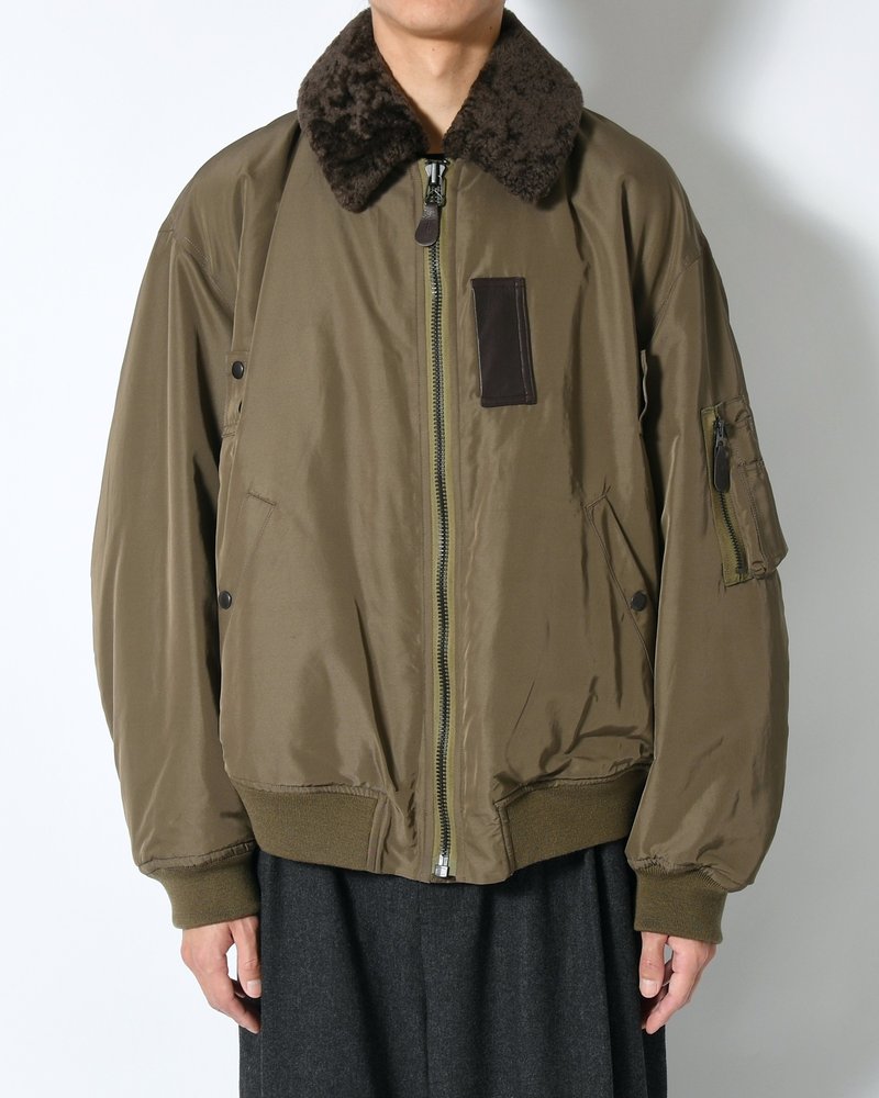 Poly-Silk Twill Modified MA1 -Khaki-