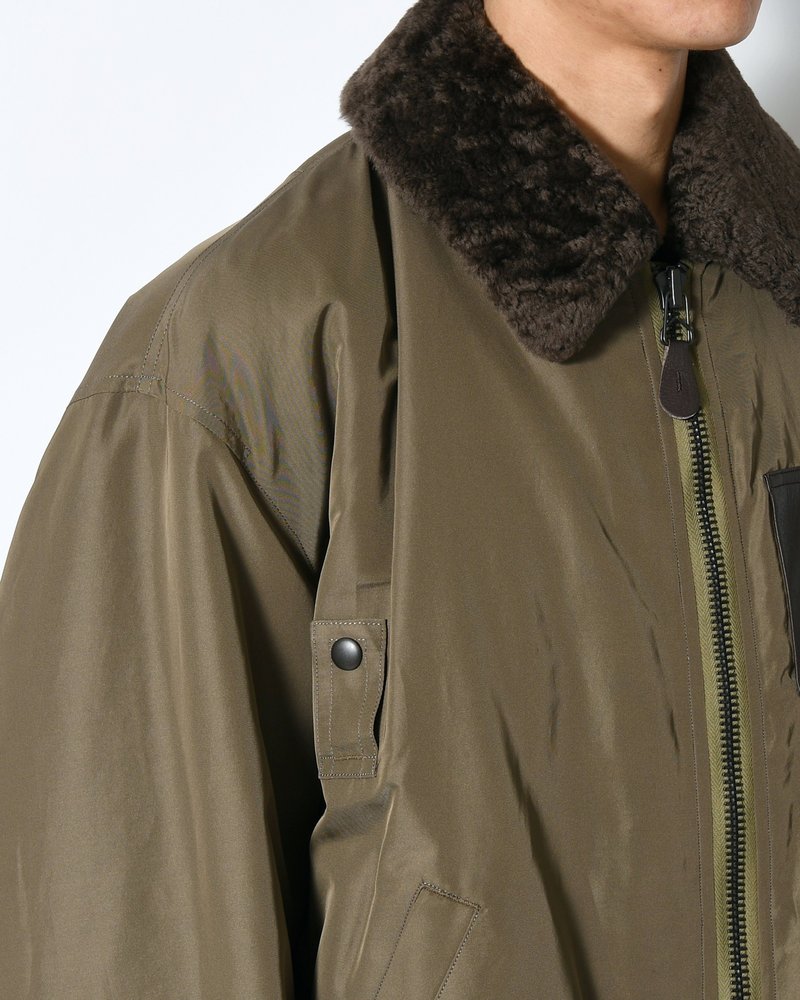 Poly-Silk Twill Modified MA1 -Khaki-